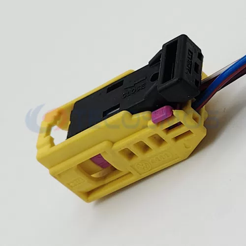 Waterproof Wire Connector Cable Harness Automotive Housing Connector for Volkswagen Audi 3Pin Female 6098-6649 - image 2